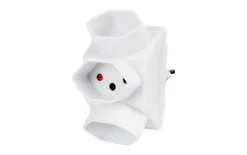 ADAPTATEUR MULTIPLE 3X T13 BLANC