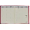AGENDA BUREAU 2026 ARGENT 22.8X18CM
