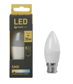 AMPOULE LED BOUGIE B22 5W
