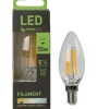 AMPOULE LED 4 FILAMENTS BOUGIE E14 6W