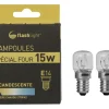 2 AMPOULES FOUR E14 15W