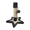 ARBRE A CHATON SOCLE ETOILE ET JOUET 30X33CM ANTHRACITE