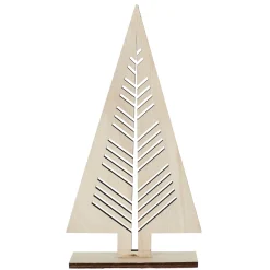 ARBRE DE NOEL AJOURE A POSER H30CM