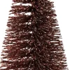 ARBRE NOEL H.14CM MARRON