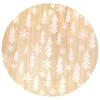ASSIETTE DE PRESENTATION BOIS SAPIN BLANC D.33CM