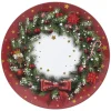 ASSIETTE DE PRESENTATION COURONNE D.33CM