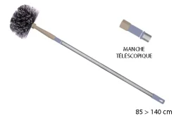 BALAI TETE DE LOUP MANCHE TELESCOPIQUE