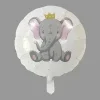 BALLON METALLIQUE ELEPHANT D.45CM
