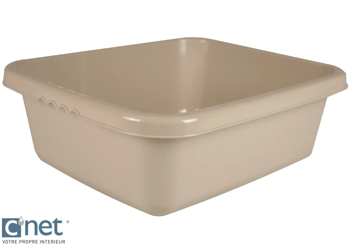 BASSINE RECTANGLE 13.5L GREGE
