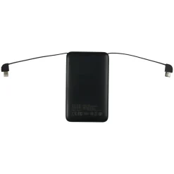 BATTERIE PORTABLE SLIM TYPE C ET LIGHT 5000MAH