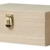 BOITE A THE BOIS 4 COMPARTIMENTS 20X14X8CM