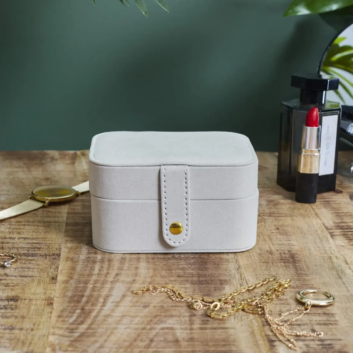 BOITE BIJOUX ET MONTRES VELOURS