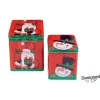 BOITE CARREE PERE NOEL ET BON.DE NEIGE PM