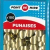 BOITE DE 100 PUNAISES LAITON