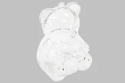 BOITE OURSON TRANSPARENTE X3 PIECES