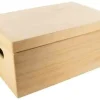 BOITE RANGEMENT BOIS 29.5 X 19 X 13 CM