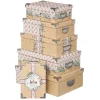 BOITE RECTANGLE CARREAUX CIMENT D.44X31X15CM