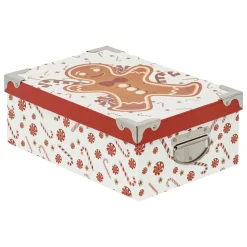 BOITE RECTANGLE PAIN EPICE D.32X21.5X11.8CM