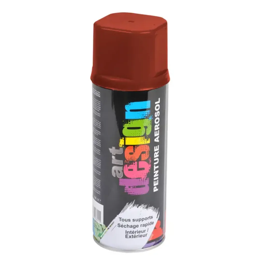 BOMBE DE PEINTURE MULTI SUPPORTS 400ML BORDEAUX