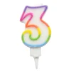 BOUGIE ANNIVERSAIRE CHIFFRE 3