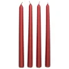 BOUGIE BATON SATIN ROUGE 192G X4 PIECES