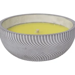 BOUGIE CITRONNELLE POT CIMENT GRAND MODELE VAGUE