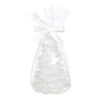 BOUGIE LED SAPIN BLANC H.9.5CM