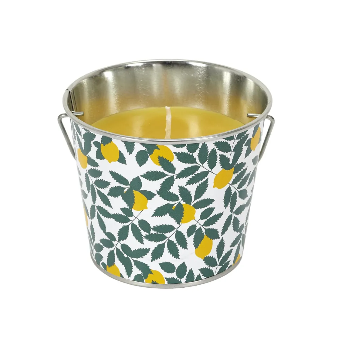 BOUGIE PARFUMEE CITRONNELLE SEAU METAL