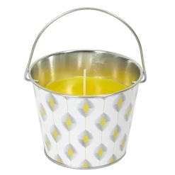 BOUGIE PARFUMEE CITRONNELLE SEAU METAL