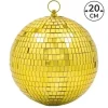 BOULE A FACETTES OR 20CM