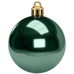 BOULE DE NOEL 50MM X15 PIECES LISSE DECO DELICE
