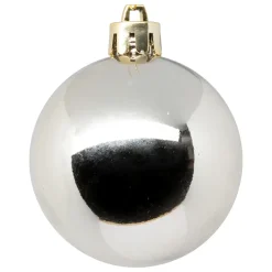 BOULE DE NOEL X9 PIECES NUDE 6CM