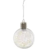 BOULE LED AVEC ETOILES 8CM