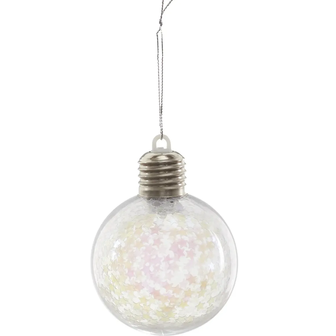 BOULE LED AVEC ETOILES 8CM