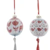BOULE NOEL OISEAU 8CM