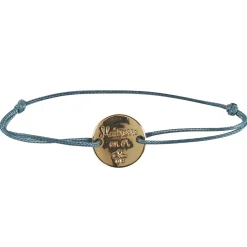 BRACELET CORDON GRAVE MERCI POUR CETTE ANNEE