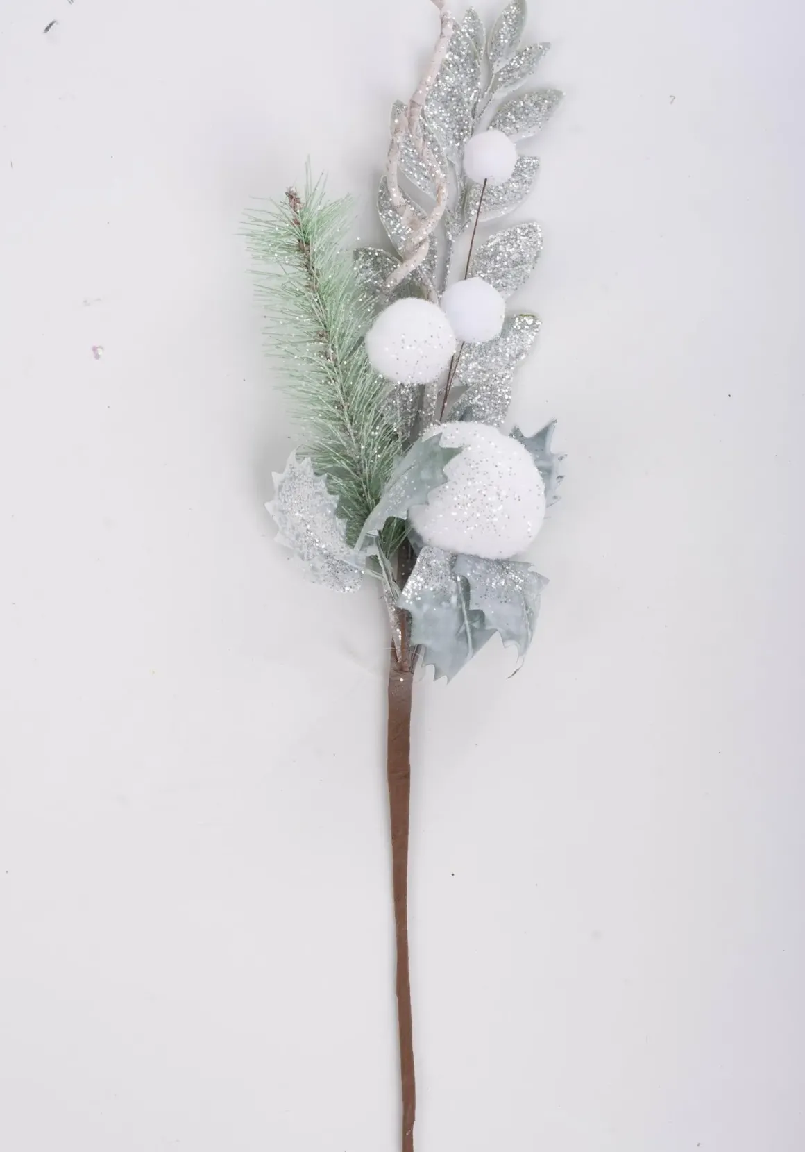 BRANCHE BOULE PAILLETTE 52CM