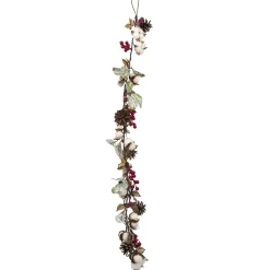 BRANCHE COTON POMME PIN BAIES L.108CM