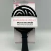 BROSSE COURBEE RONDE PICOTS PERLES NOIR