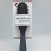 BROSSE SEMI RECTANGLE PICOTS PERLES NOIR N.10