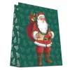 CABAS PERE NOEL TRADITIONNEL 32X14X40CM