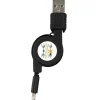 CABLE CHARGE ET SYNCHRONISATION IPHONE RETRACTABLE