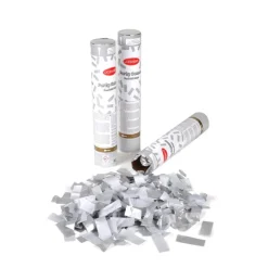 CANON A CONFETTIS ARGENT