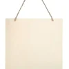 CARRE BOIS A SUSPENDRE ET A DECORER 20X20X0.4CM