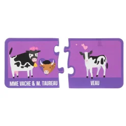 CARTE EDUCATIVE J APPRENDS LES ANIMAUX X30