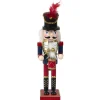 CASSE NOISETTE BLEU ET ROUGE H.25CM
