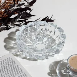CENDRIER VERRE D.13.5CM