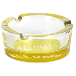 CENDRIER VERRE PHOSPHORESCENT