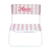 CHAISE DE PLAGE DOS DOLCE VITA ROSE