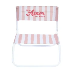 CHAISE DE PLAGE DOS DOLCE VITA ROSE